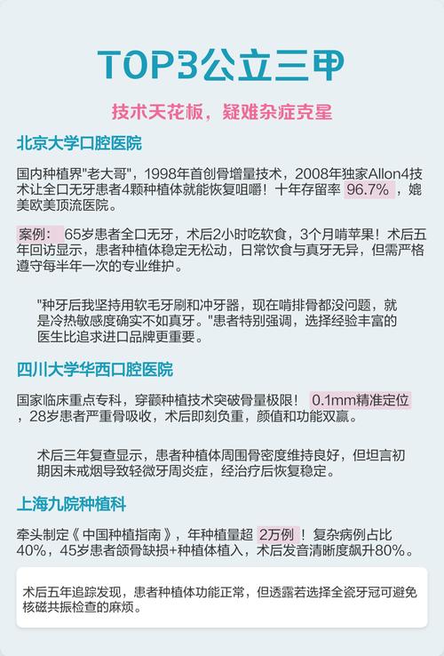 武汉种植牙哪家好?选对牙科医院看这3点